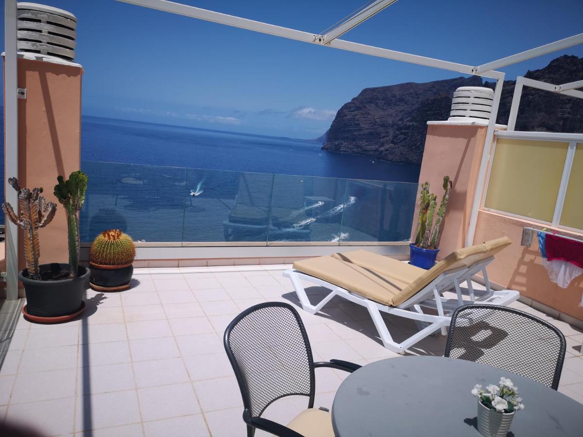 Luxury Apt. With Stunning Sea View Acantilado de los Gigantes Екстериор снимка
